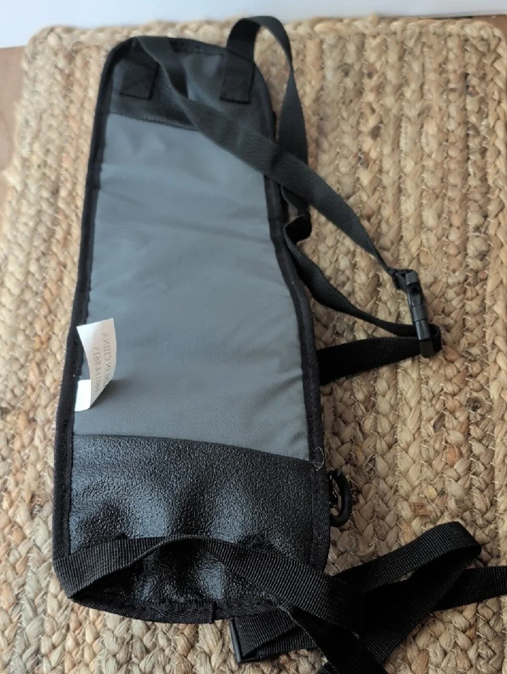 Thule Black and Light Gray Travel Organizer Pouch For Car Side Seat